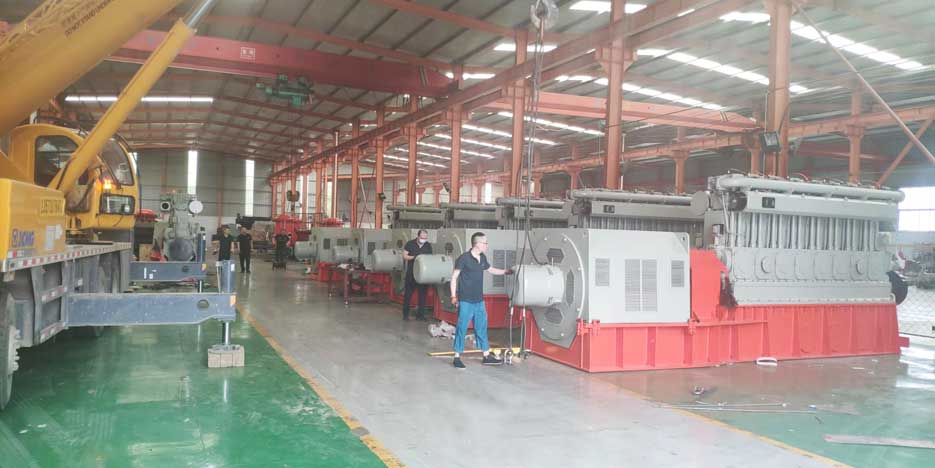 祝賀（hè）山東香蕉草莓丝瓜向日葵视频18動力15MW鐵合金尾氣發電機組發貨