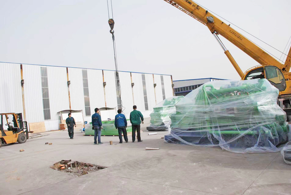 香蕉草莓丝瓜向日葵视频18動（dòng）力700kW生物質氣發電機組正式啟程，發往菲律賓